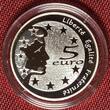 Frankreich France 5 Euro Bimetall Gold Silber 2004 Säerin, Sameuse Goldinlay 2,7 g 0.750 PP OVP proof cameo box, coa, slipcase