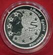 Frankreich France 5 Euro Bimetall Gold Silber 2004 Säerin, Sameuse Goldinlay 2,7 g 0.750 PP OVP proof cameo box, coa, slipcase