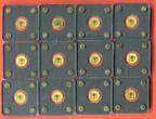 Tschad 12 x 3000 Francs CFA je 1/500 oz Gold 2019 30 Jahre Mauerfall - Brandenburger Tor Prooflike in Hartplastik mit Box & Zertifikaten
