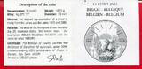 Belgien 10 Euro Silber 2005 60. Jahrestag der Befreiung Proof in Kapsel mit Zertifikat