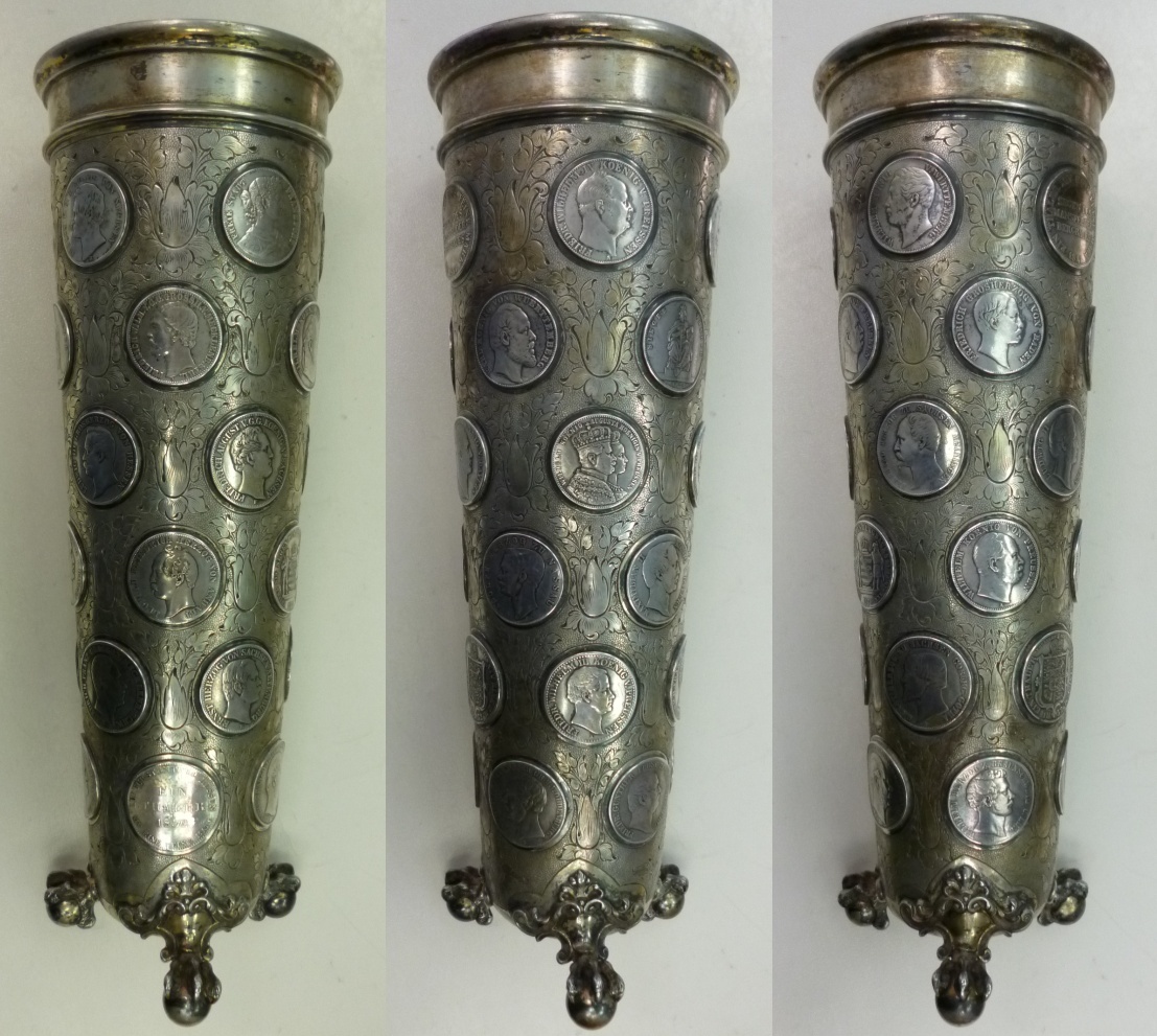 Altdeutschland Kaiserreich M nzpokal M nzbecher M nzvase Aus Silber altdeutschland-kaiserreich-m-nzpokal-m-nzbecher-m-nzvase-aus-silber