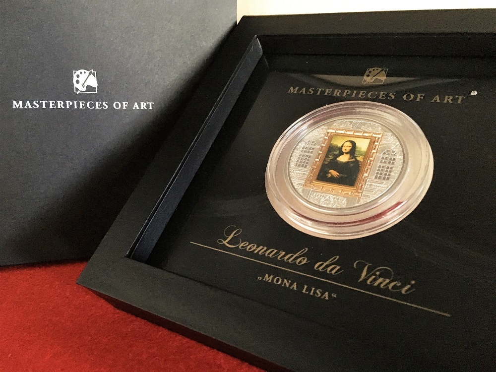 Cook Islands 20 Dollars 2009 Meisterwerke der Kunst - Mona Lisa von