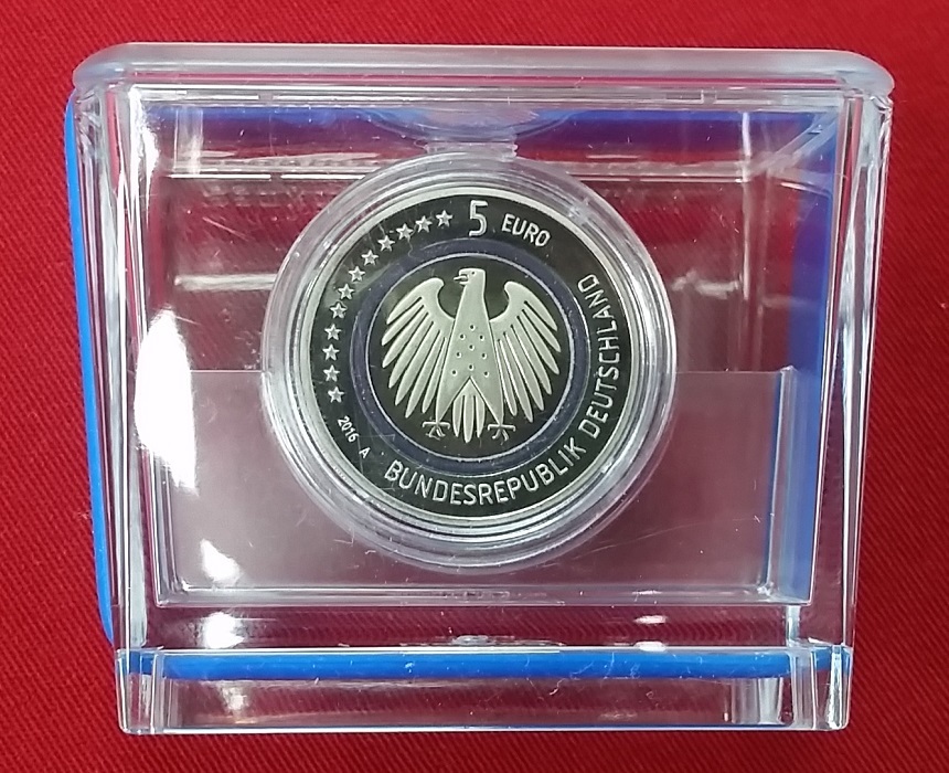 5 Euro Münze Deutschland Blauer Planet 2016 Pp