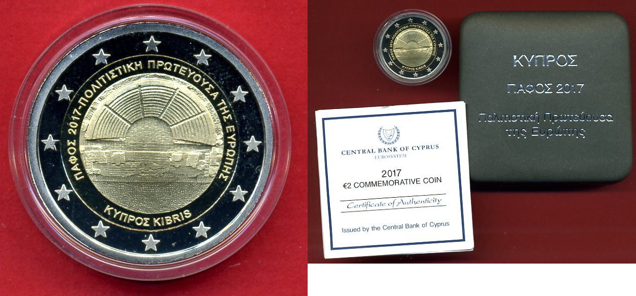 Chypre 2023 - 2 Euro Commémorative - 60è Anniversaire De La Banque Cen De Chypre - Foto 8