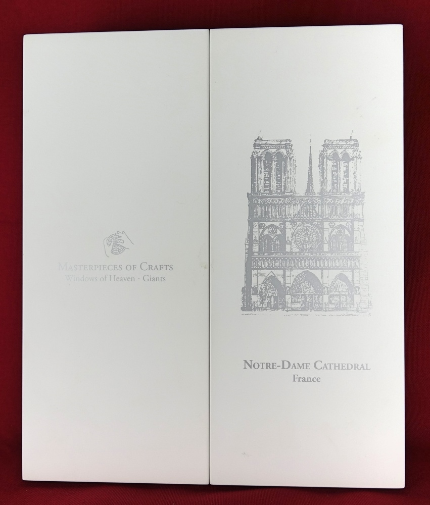 Cook Islands 40 Dollars Silber 2015 Notre-Dame Cathedral Paris
