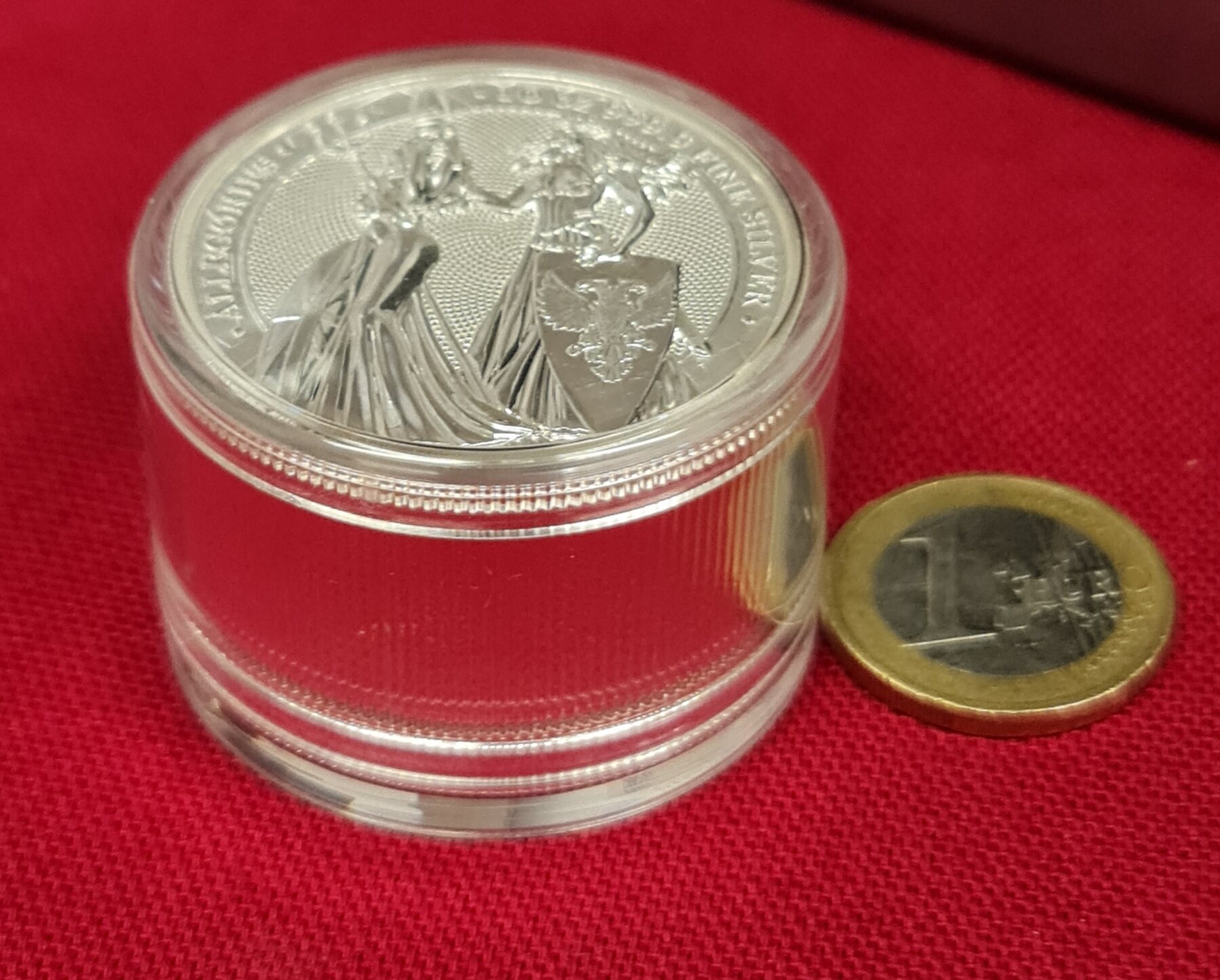 Germania Mint 50 Mark Silber 2020 Allegories Germania mit Britannia 10
