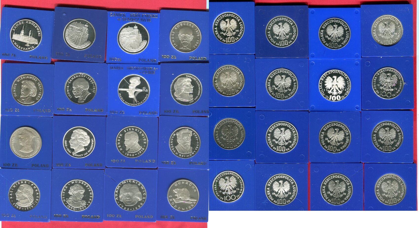 Polen Poland Zloty Silber Bis Lot Von Zloty M Nzen Der Jahre