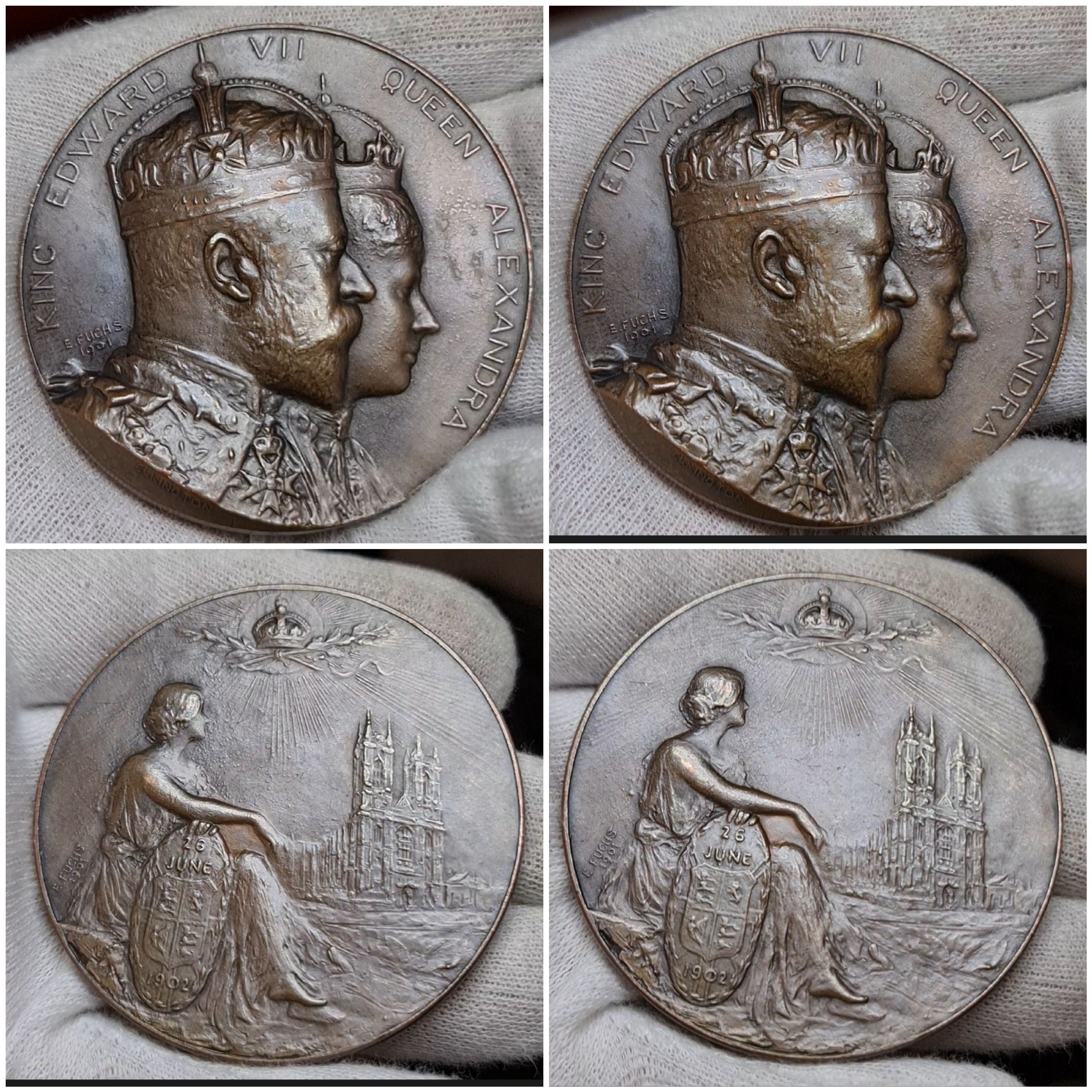 1点物 プレ値 貴重 Cook シークレットベース ルイヴィトン ミャクミャク England Großbritannien United Kingdom Bronze Gußmedaille Bronze
