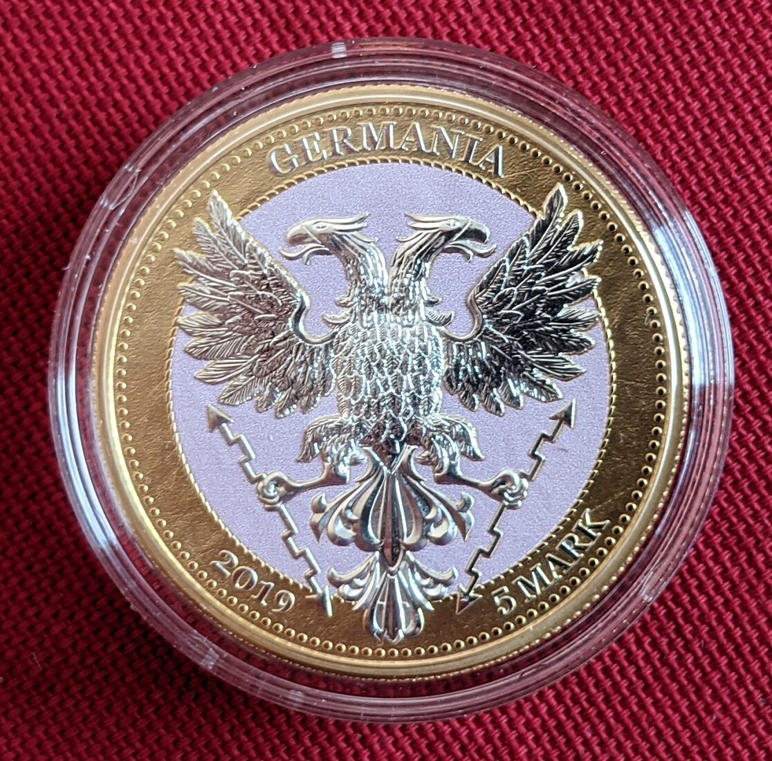Deutschland 5 Mark - 1 Unze Silber 2019 Germania Mint - Mythical
