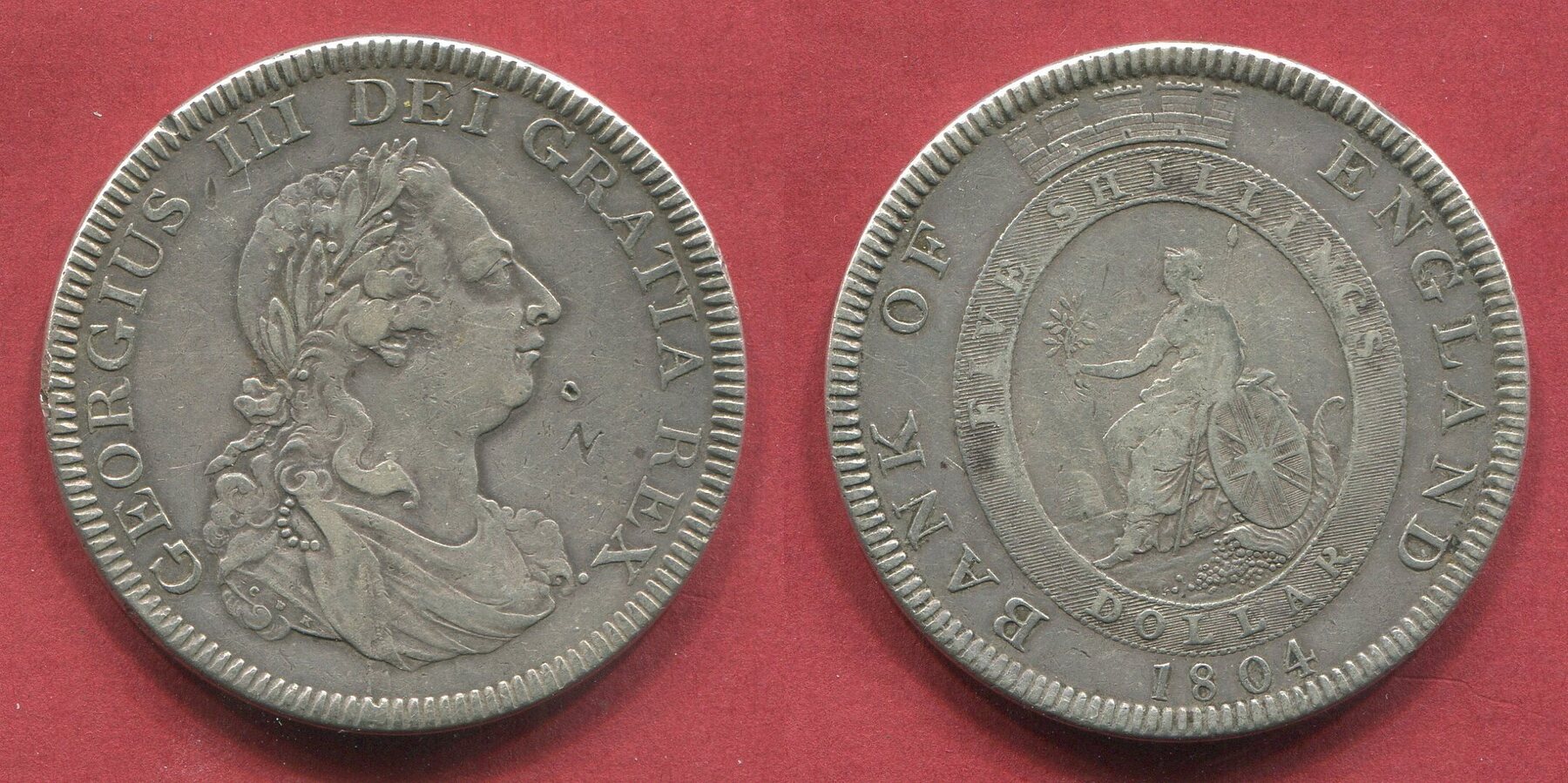 England Gro britannien United Kingdom 1 Dollar 5 Shillings 1804 George england-gro-britannien-united-kingdom-1-dollar-5-shillings-1804-george