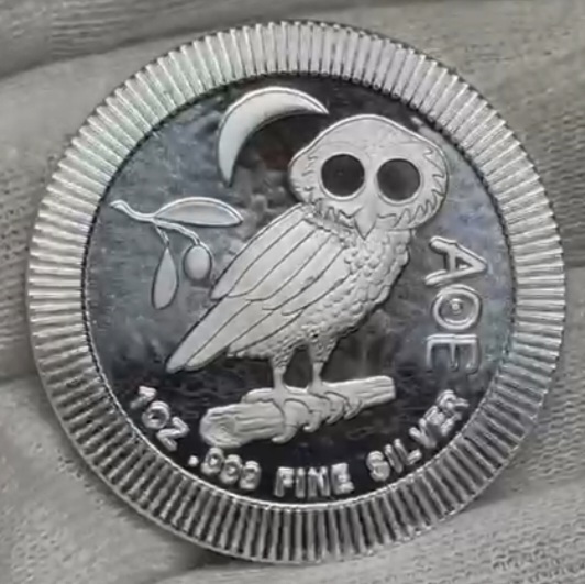 Niue Islands Inseln 2 Dollars 2020 Eule von Athen Athens Owl