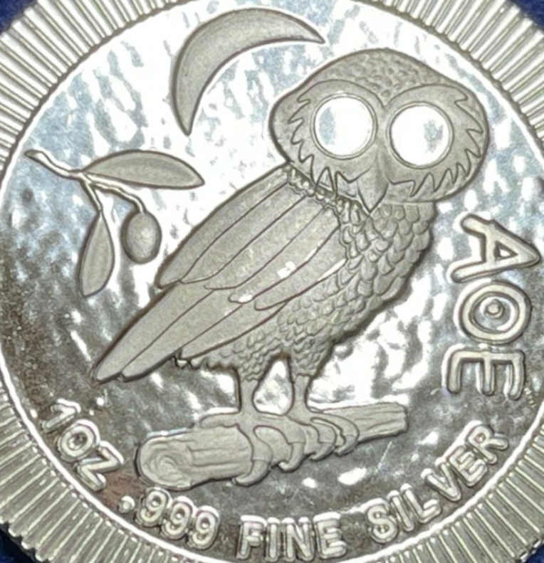 Niue Islands Inseln 2 Dollars 2020 Eule von Athen Athens Owl