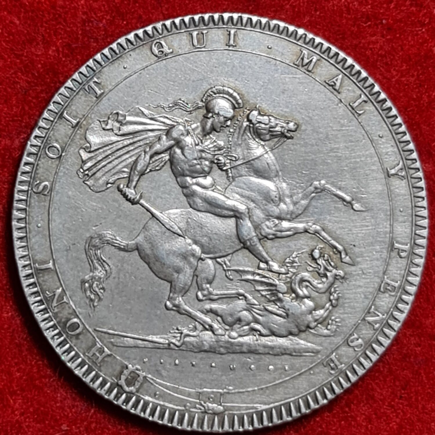 England Großbritannien United Kingdom Crown 1819 LX George III