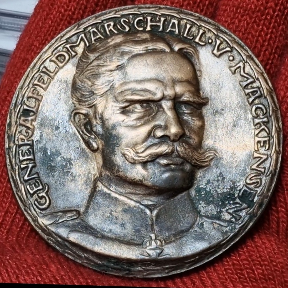Deutschland Germany Kaiserreich WWI 70 Mm Bronzemedaille 1915 Dated deutschland-germany-kaiserreich-wwi-70-mm-bronzemedaille-1915-dated