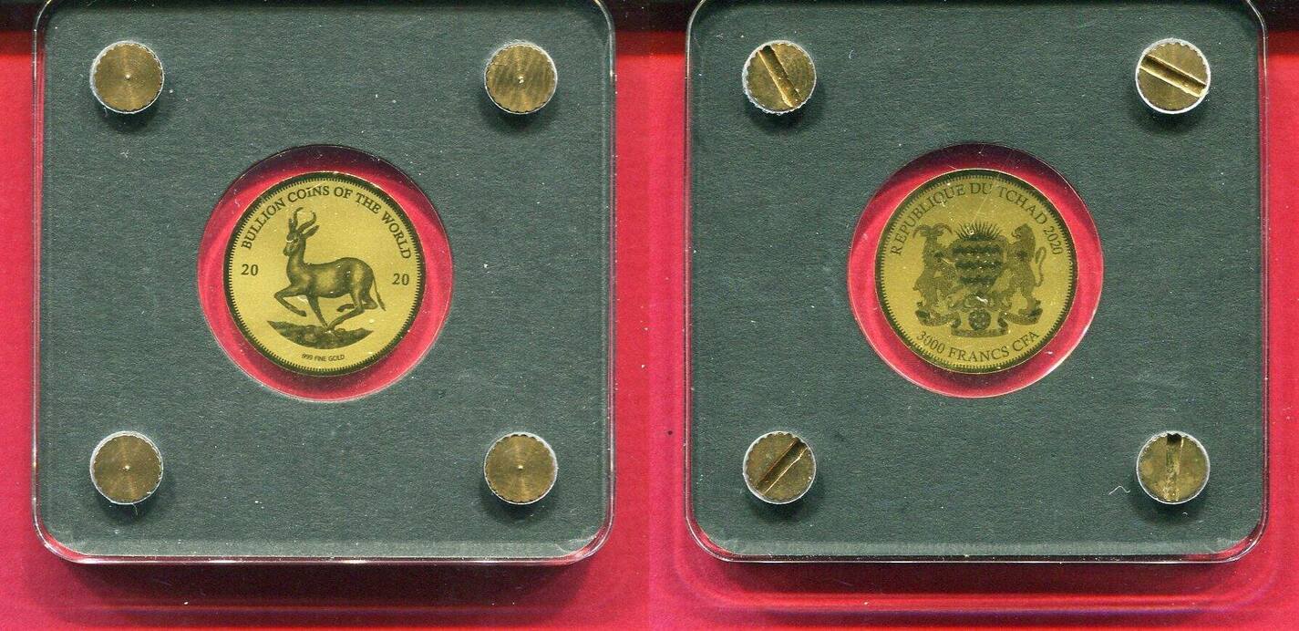 Tschad Francs Cfa Bullion Coins Of The World Springbock