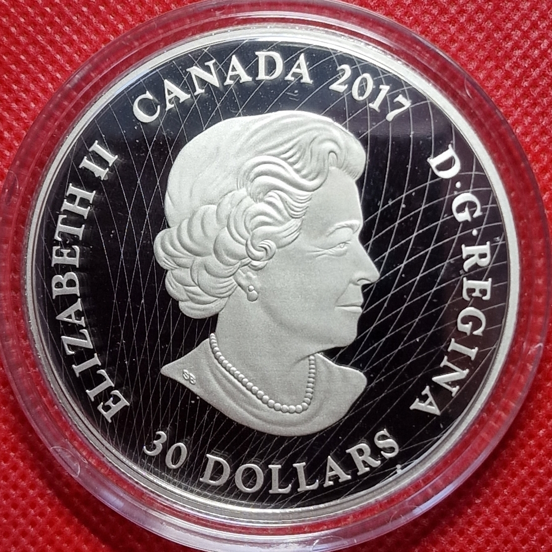 Kanada Canada 30 Dollar Farbmünze - 2 oz Fine Silver Coin 2017