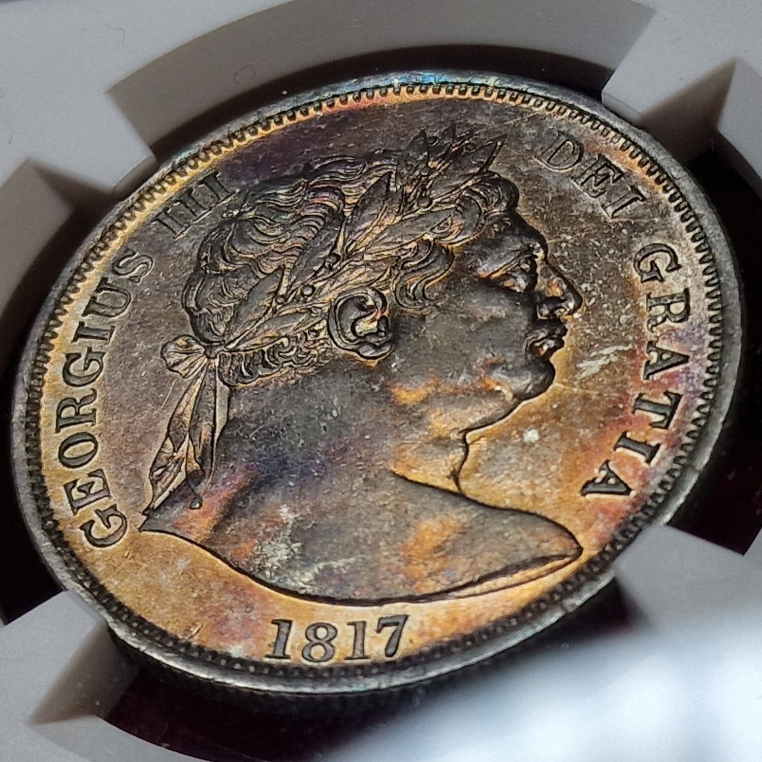 england-gro-britannien-united-kingdom-1-2-crown-1817-george-iii-bull