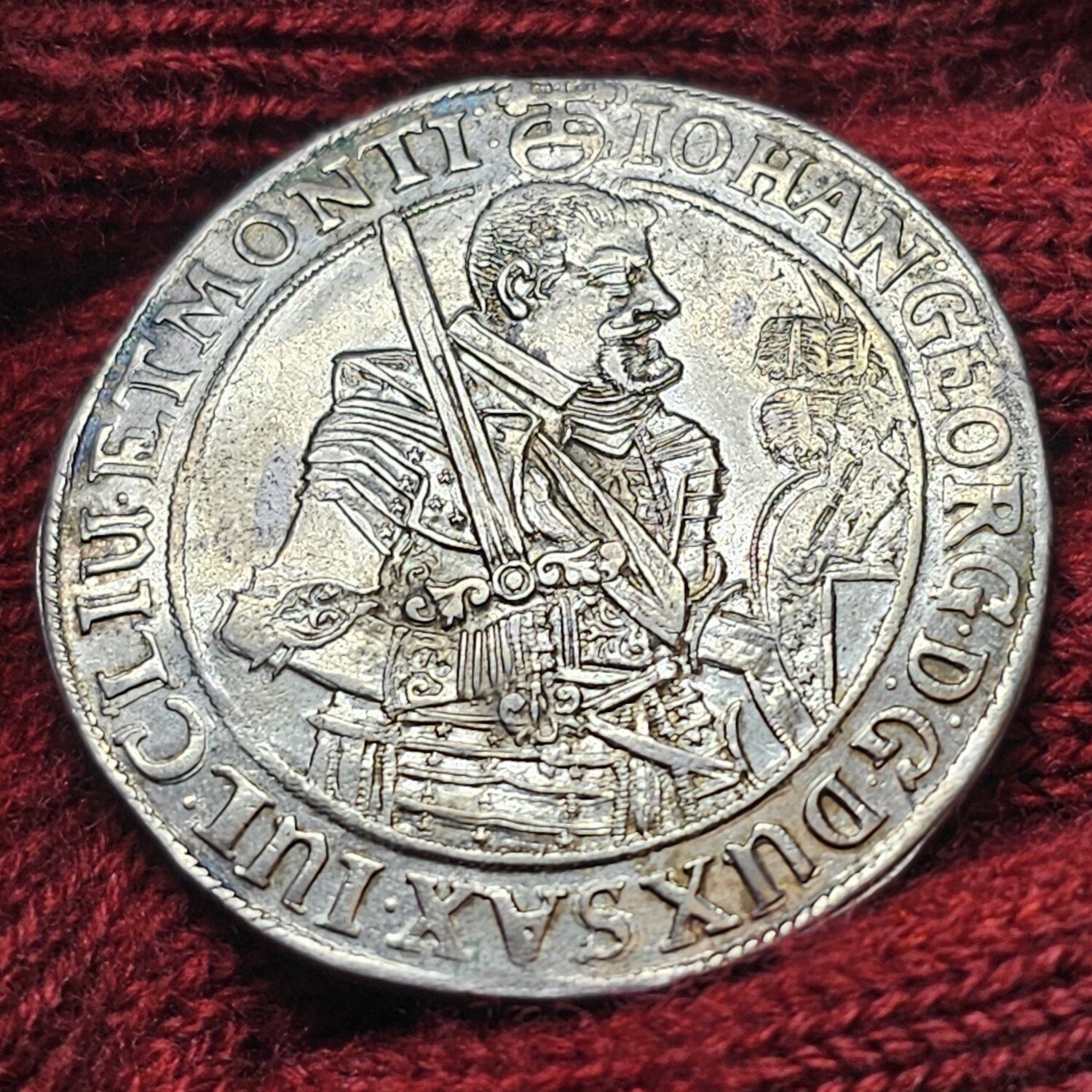 Germany Deutschland Sachsen Saxony Taler 1639 Johann Georg I