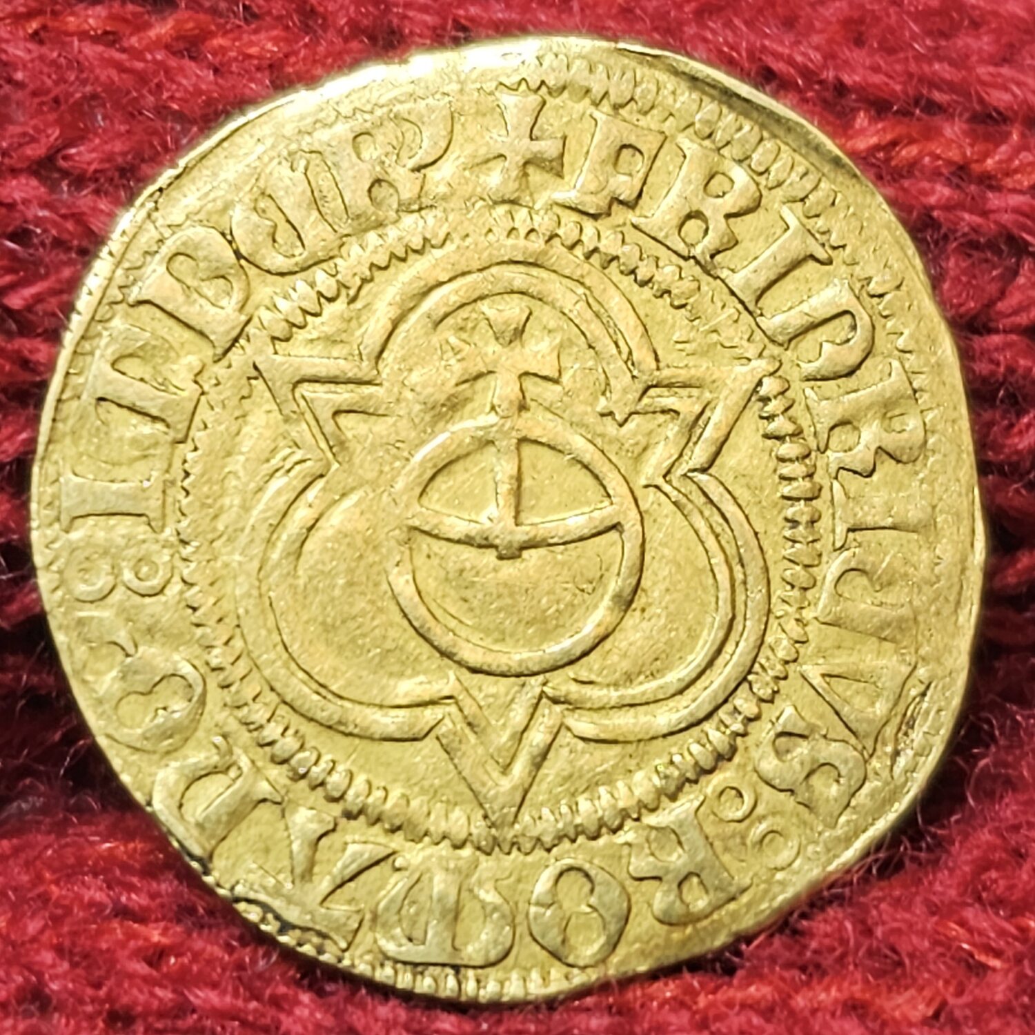 Basel Reichsmünzstätte Gulden Goldgulden 1440 - 1493 o.J. ND Friedrich III.  Königliche Münzstätte VF | MA-Shops