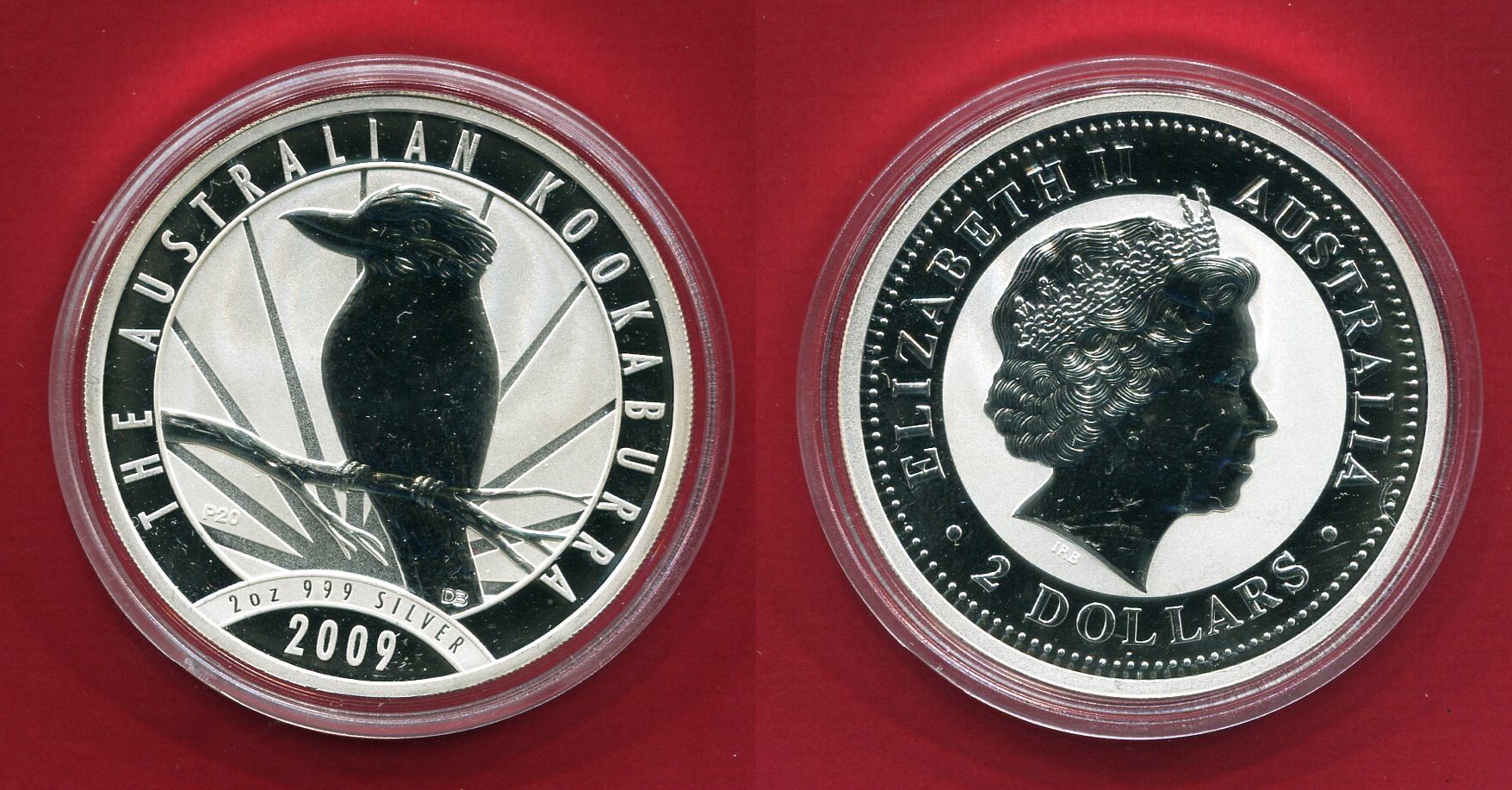 Australien 2 Dollars Silberm nze 2009 Kookaburra 2 Oz BU In Capsule australien-2-dollars-silberm-nze-2009-kookaburra-2-oz-bu-in-capsule