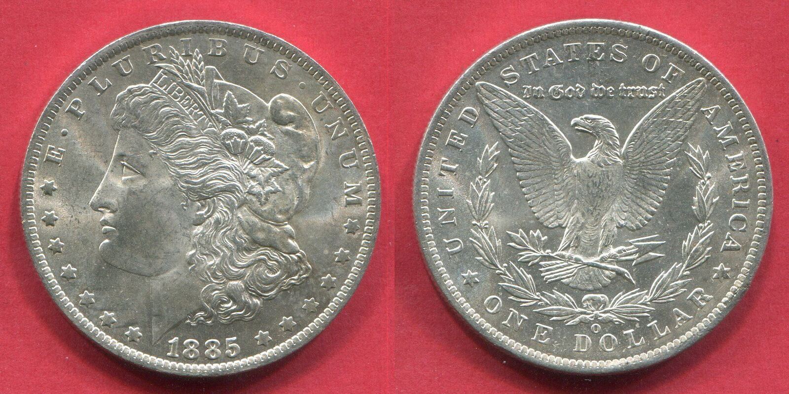 United States Of America 1 One Dollar 1885 Cc Morgan Dollar