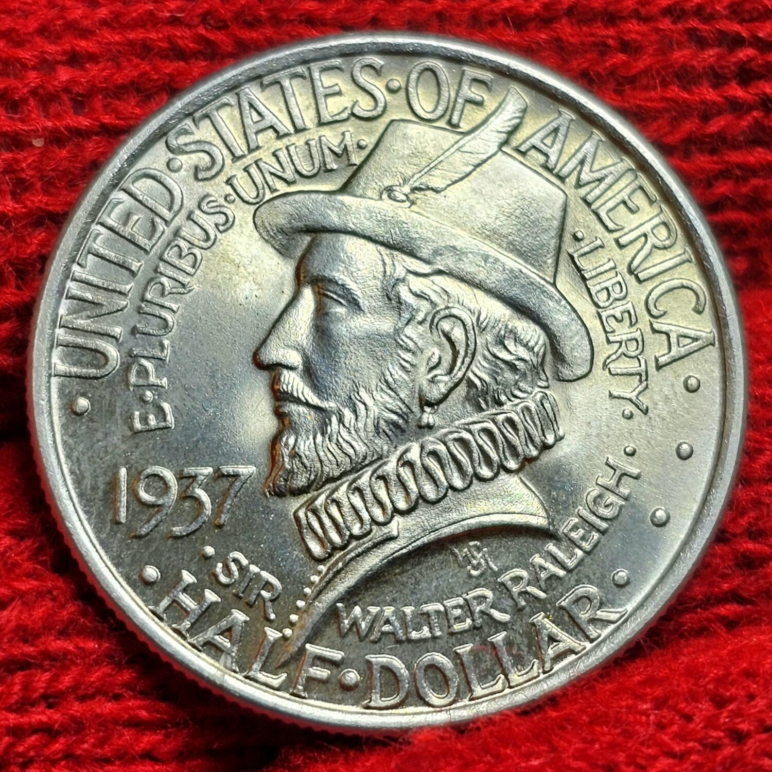 USA 50 Cents 1 2 Dollar commemorative coin 1934 350th Anniversary