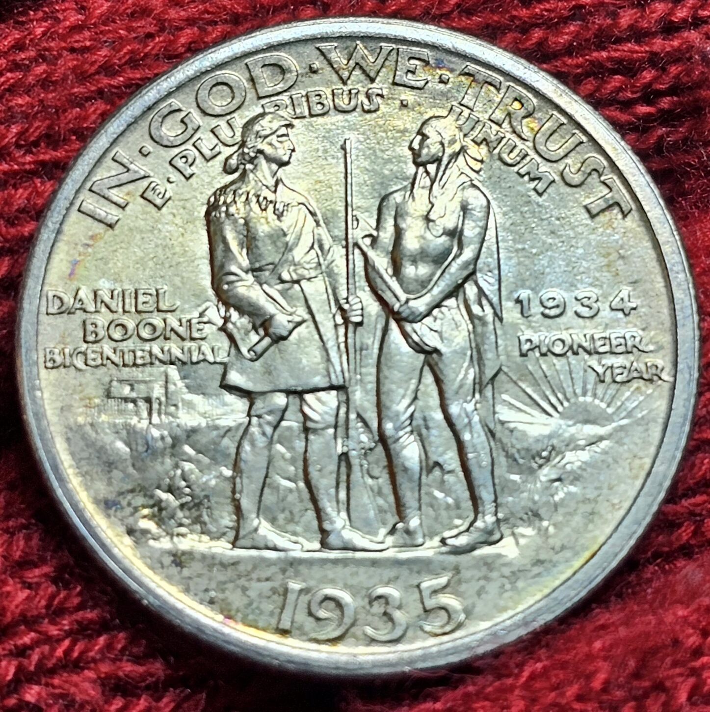 USA 50 Cents 1 2 Dollar commemorative coin 1935 Bicentennial of