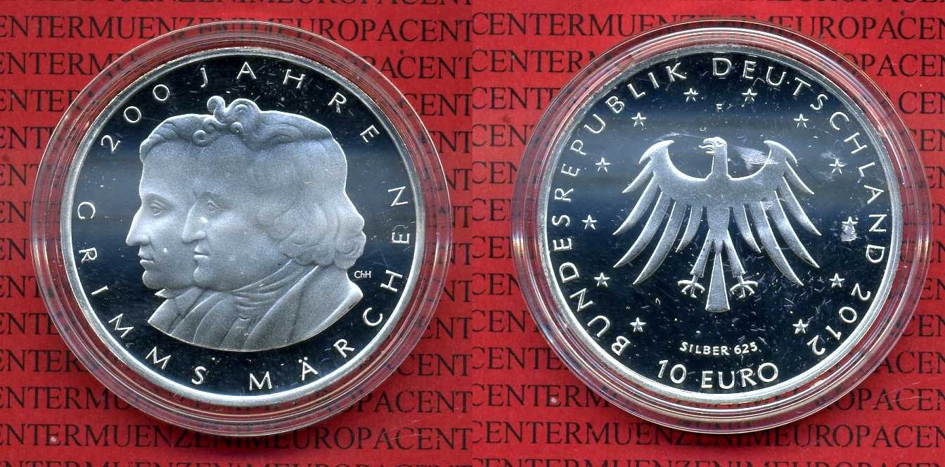 Bundesrepublik Deutschland 10 Euro Silber Deutschland 2012 10 Euro 200 ...