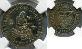 Weimarer Republik NGC Zertifiziert 3 Mark Silber Gedenkmünze Weimarer Rep. Weimarer Republik 3 Mark Walther von der Vogelweide 1930 A, Silber -