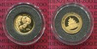 China Volksrepublik, PRC 20 Yuan Goldmünze, 1/20 Unze China 20 Yuan 2004 Panda 1/20 Unze Gold