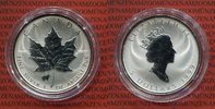 Kanada 5 Dollars Silbermünze Maple Leaf Privy Mark Rabbit - Hase Chinese Lunar Picture