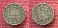 Kaiserreich 1 Mark Silbermünze 1 Mark Silber 1874 H Picture