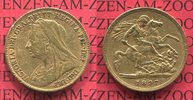England Great Britain UK Half Sovereign Goldmünze England 1897 Half Sovereign Goldmünze Victoria Picture