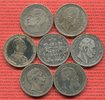 Bayern, Hamburg, Preußen, Württemberg Lot von 7 Münzen 7 x 5 Mark Kaiserreich Lot Picture