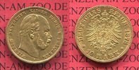 Preußen, Prussia State of German Empire 10 Mark Goldmünze Wilhelm I. Kursmünze Circulation Coin Picture