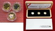 Kanada, Canada 3 x 5 Dollar je 1/10 Unze Gold Pure Gold Coins Polarbär, Polar Bear Picture