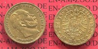 Preußen, Prussia State of German Empire 10 Mark Goldmünze Wilhelm I. Kursmünze Circulation Coin Picture