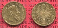 Württemberg 20 Mark Goldmünze Wurttemberg Karl, Gold Picture