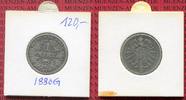 Kaiserreich 1 Mark Silber kleiner Adler Jahrgang Key Date Picture