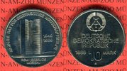 DDR 10 Mark Neusilber Gedenkmünze 40 Jahre Rat für gegenseitige Wirtschaftshilfe Picture