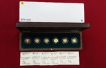 Bundesrepublik Deutschland, BRD 6 x 20 Euro Goldmünzen, je 1/8 Unze Prägestätte G KOMPLETT - Deutscher Wald - Karlsruhe - jeweils Buchstabe G Picture