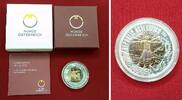 Österreich 25 Euro Niob Niob Robotik Bimetall - Umkarton minimal gebraucht Picture