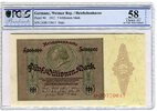 Deutsches Reich, Weimarer Republik 5 Millionen Mark Reichsbanknote Inflationsgeld, Rückseite mit Adlermotiv Picture