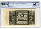 Deutsches Reich, Weimarer Republik 2 Millionen Mark Reichsbanknote Inflationsgeld, Fantasiemotiv Picture