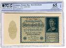 Deutsches Reich, Weimarer Republik 10000 Mark Reichsbanknote Inflationsgeld, Fantasiemotiv Picture