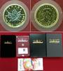 Kanada 1/10 Unze Gold Maple Leaf Goldmünze teilplatiniert Wallstreet Investment Picture