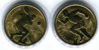 Australien 10 Dollars (2x5 Dollars) Olympische Spiele 2000 Sydney Sprint und Tennis Picture