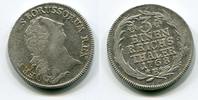 Preußen, Prusssia Kingdom 1/3 Taler Silbermünze Friedrich II., der Große Breslau Sdchlesien Picture