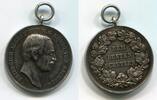 Sachsen Tragbare Silbermedaille Dem besten Schützen Friedrich August III. Schützenmedaille Picture