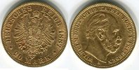 Deutsches Reich 20 Mark, Goldmünze Wilhelm I. Deutscher Kaiser Picture